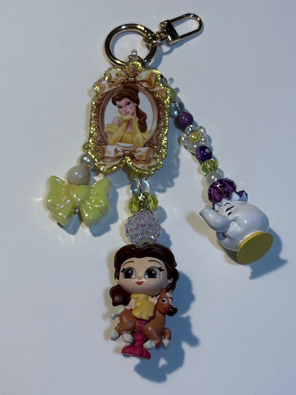 Handmade Belle from Beauty and the Beast Bag Charm